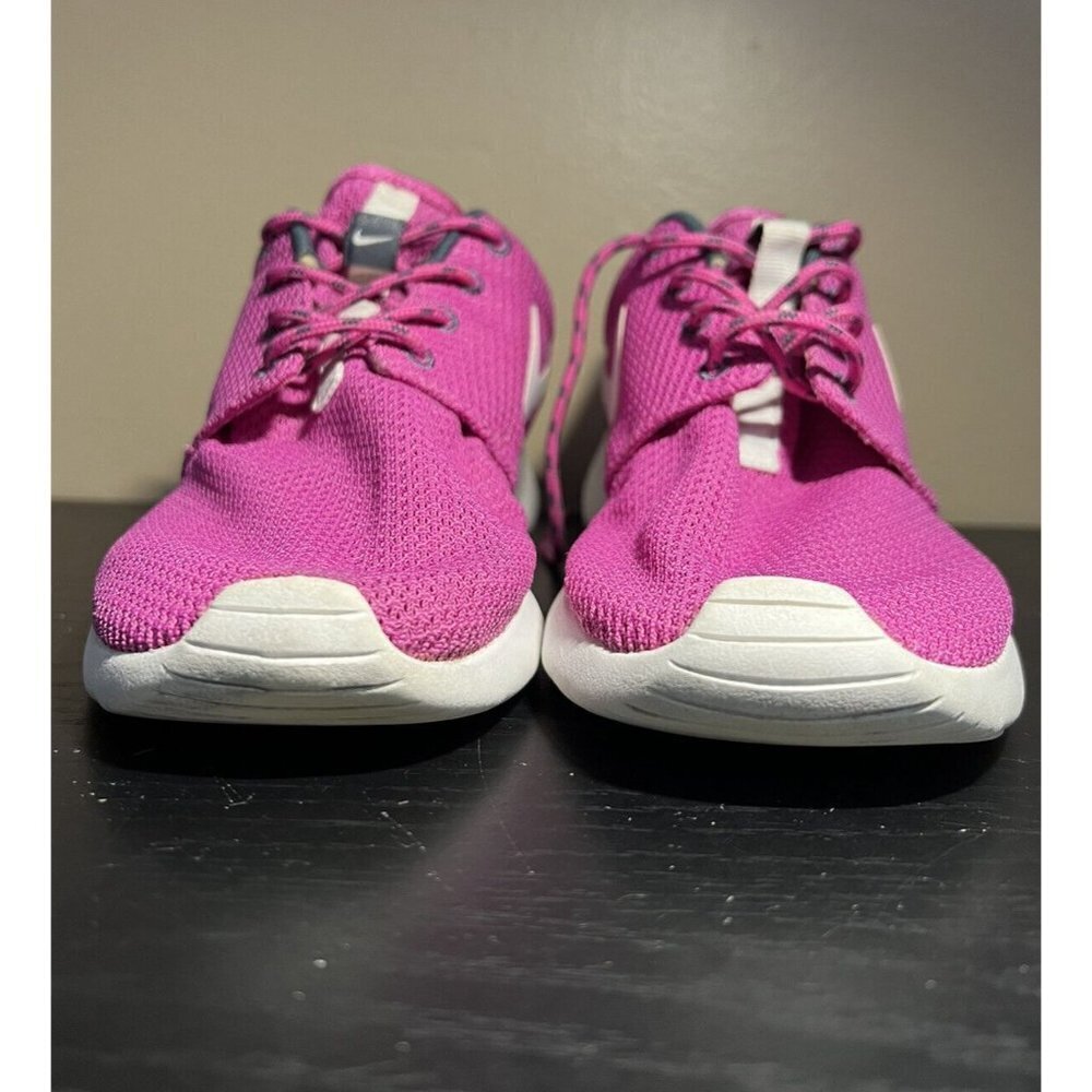 Nike Roshe One Women’s White Club Pink Running Shoes Size 8 #511882-605 - Picture 8 of 9